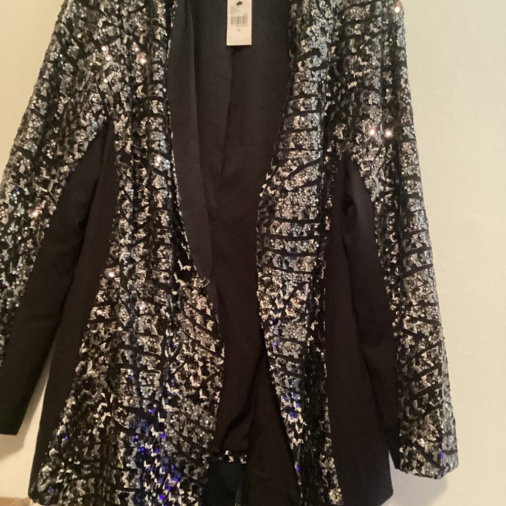 Sequin Holiday Jacket